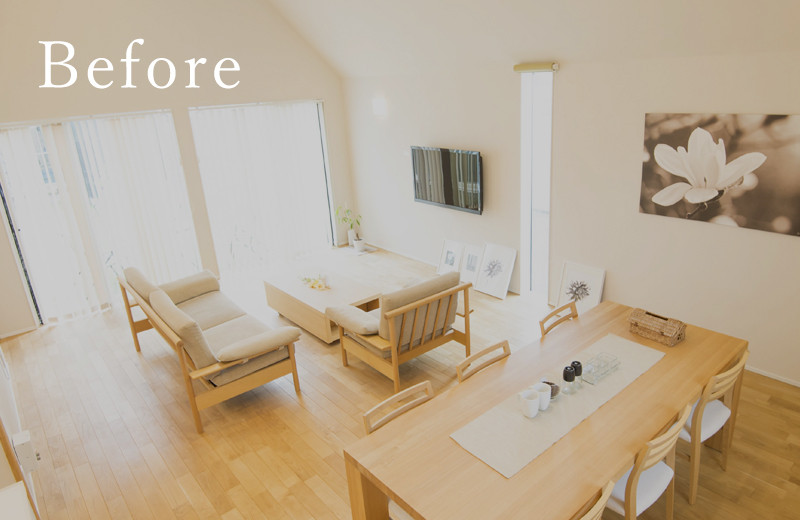 粗大ごみシールを貼って清掃局へ依頼してください。